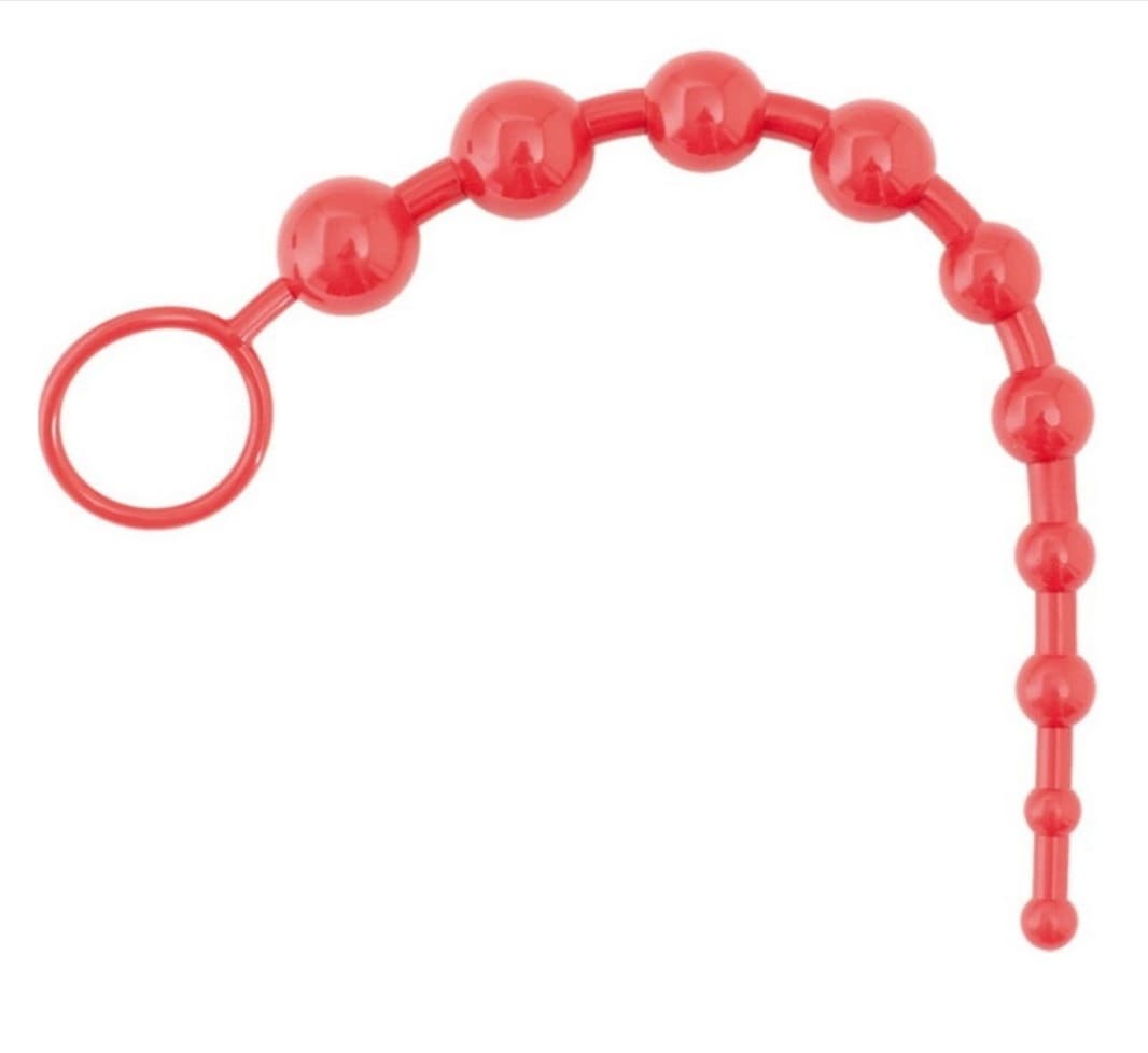 Anal plug catena di palline anali 901302 di Black&Red - 4