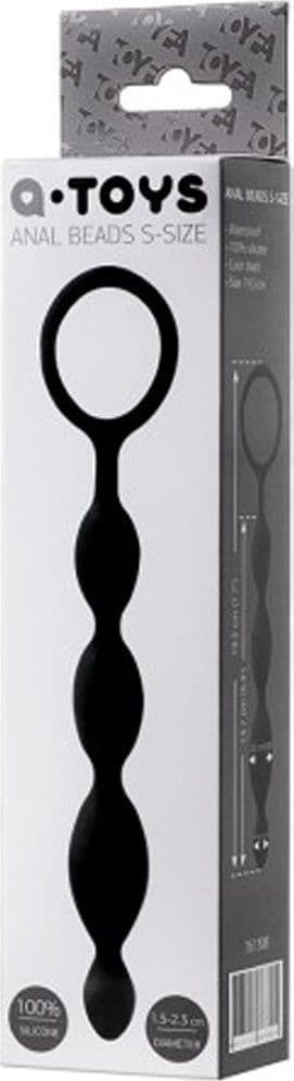 Palline anali Silicone Anal Beads S plug anale di A-Toys - 3