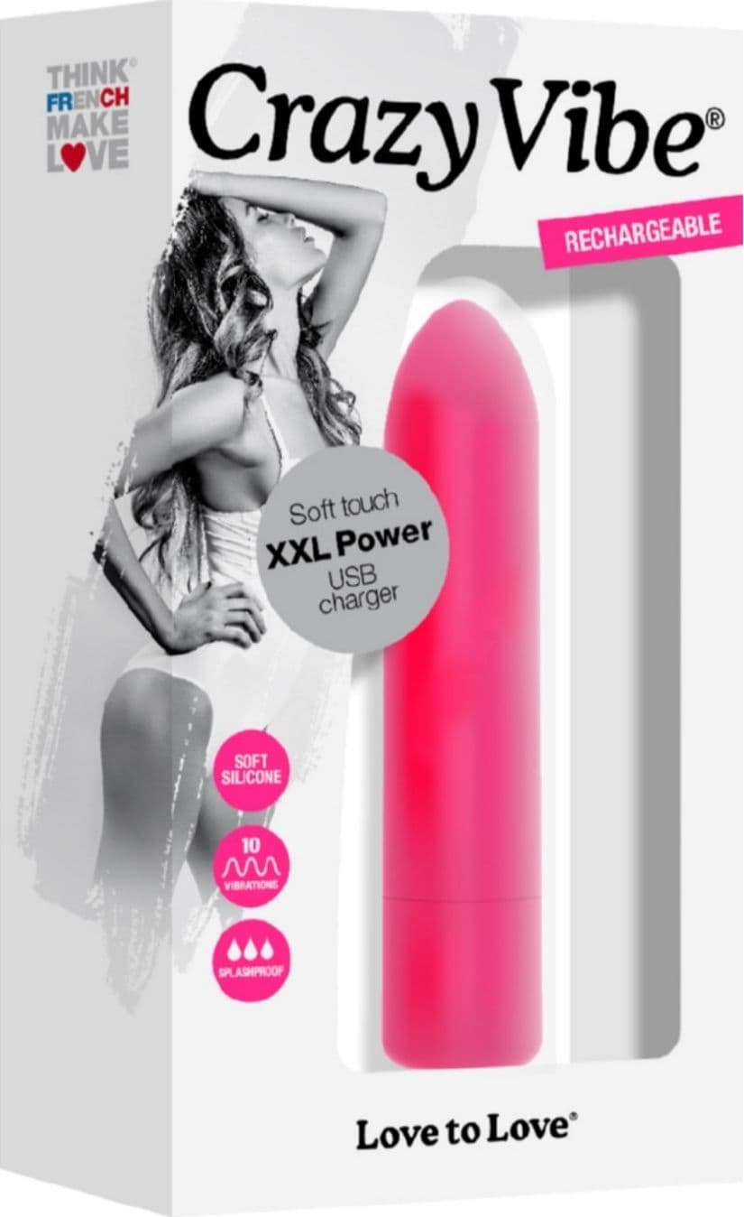 Vibratore bullet  classico Crazy Vibe Love To Love - 5
