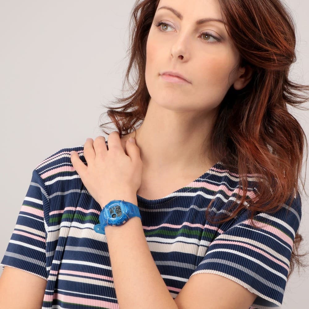 Sector EX-05 – Orologio Unisex Digitale Blu Trasparente  (R3251526001) - 6
