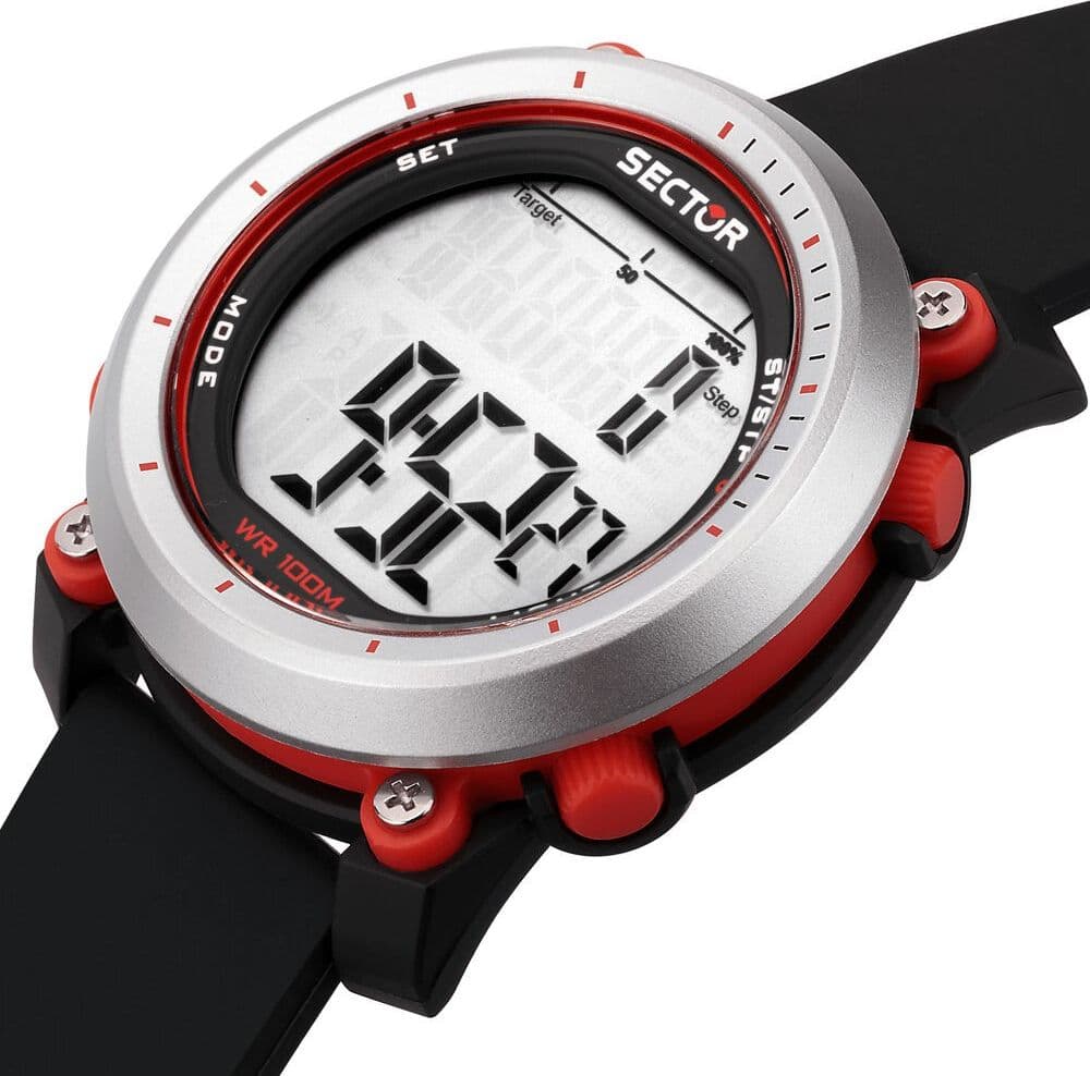 Sector EX-38 – Orologio Uomo Digitale Nero Cinturino Gomma (R3251546002) - 2