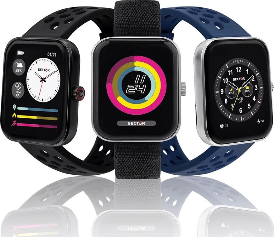Smartwatch SECTOR S-03 Pro multi funzione tessuto (R3251159003) - 3