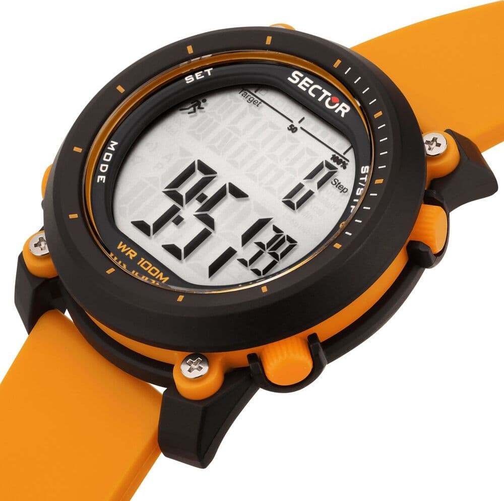 Orologio Sector EX-38 Digitale Uomo / Arancione (R3251546001) - 2