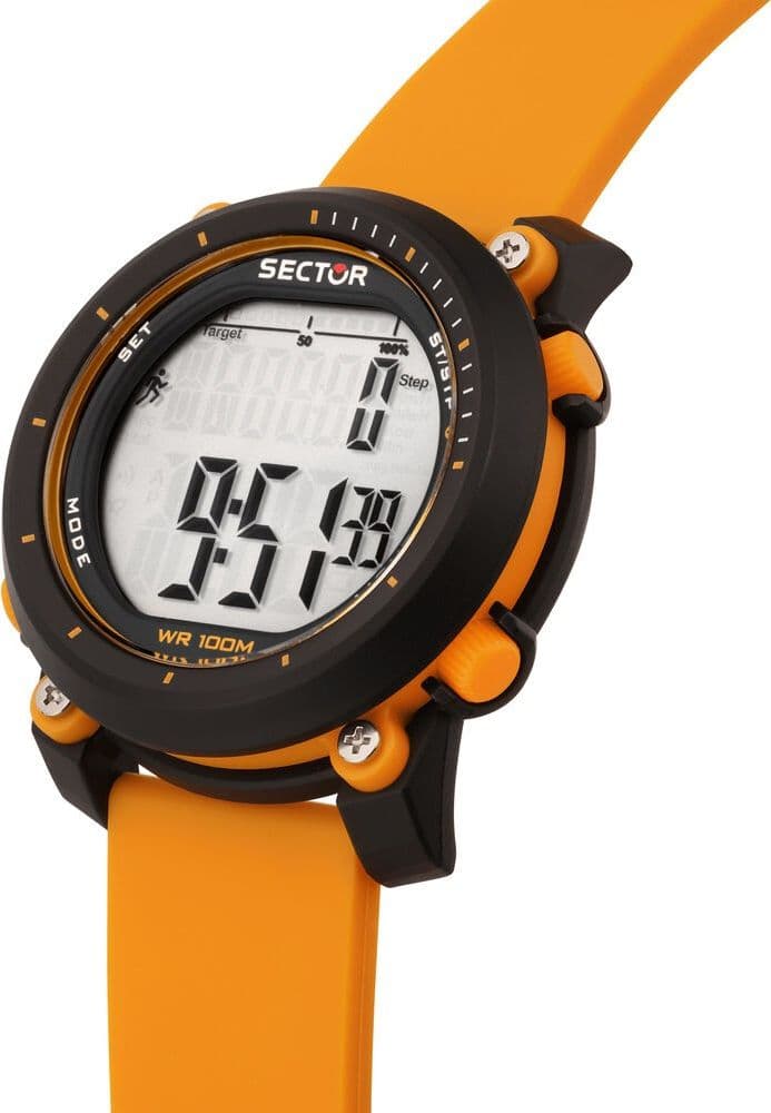 Orologio Sector EX-38 Digitale Uomo / Arancione (R3251546001) - 3
