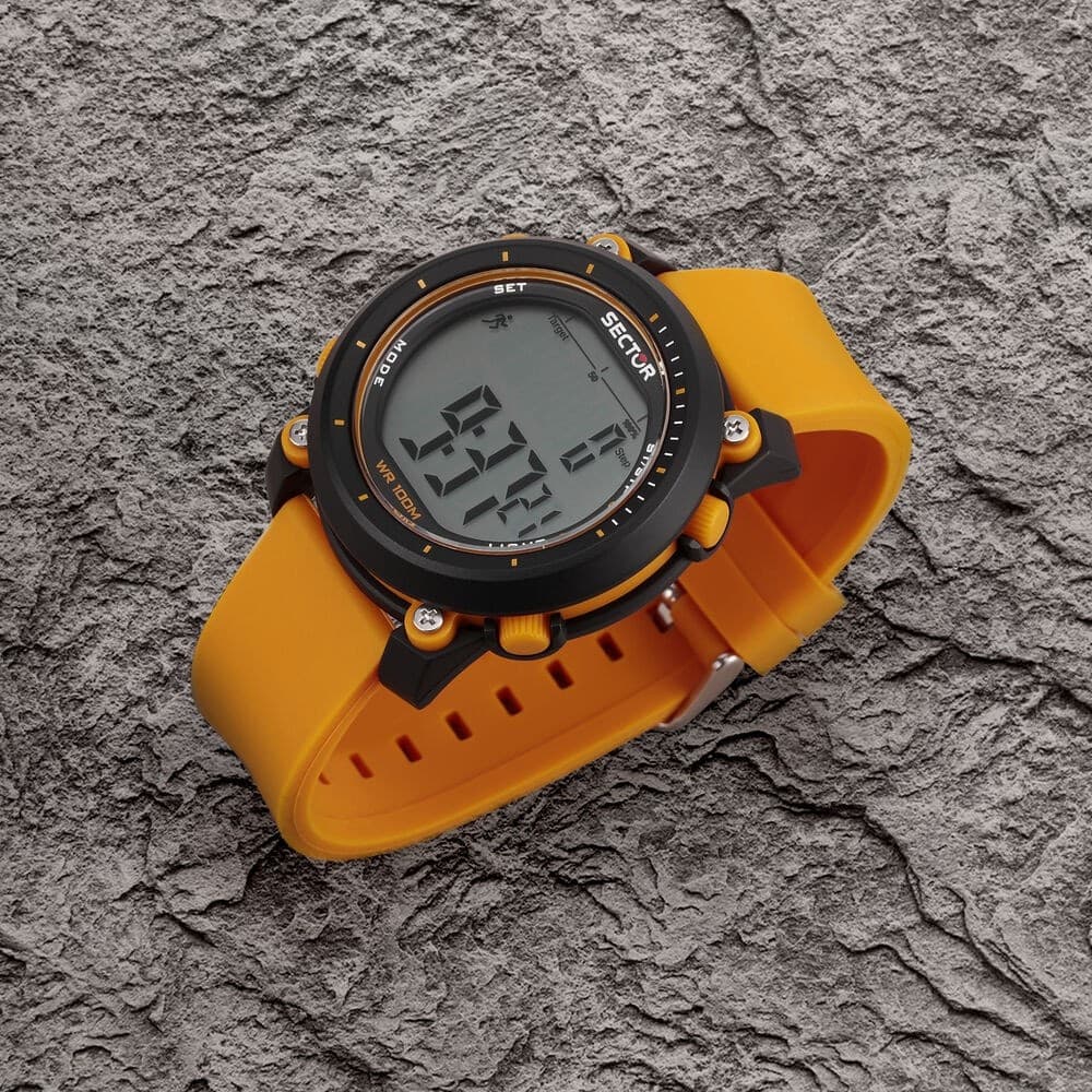 Orologio Sector EX-38 Digitale Uomo / Arancione (R3251546001) - 7
