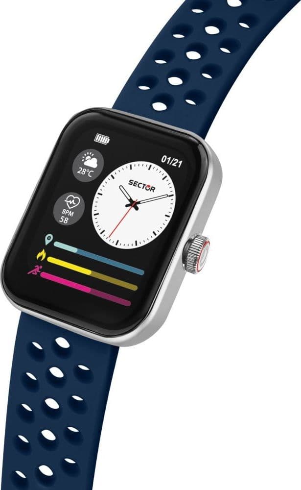 Sector S-03 Pro – Smartwatch Unisex Blu Display Digitale (R3251159002) - 2