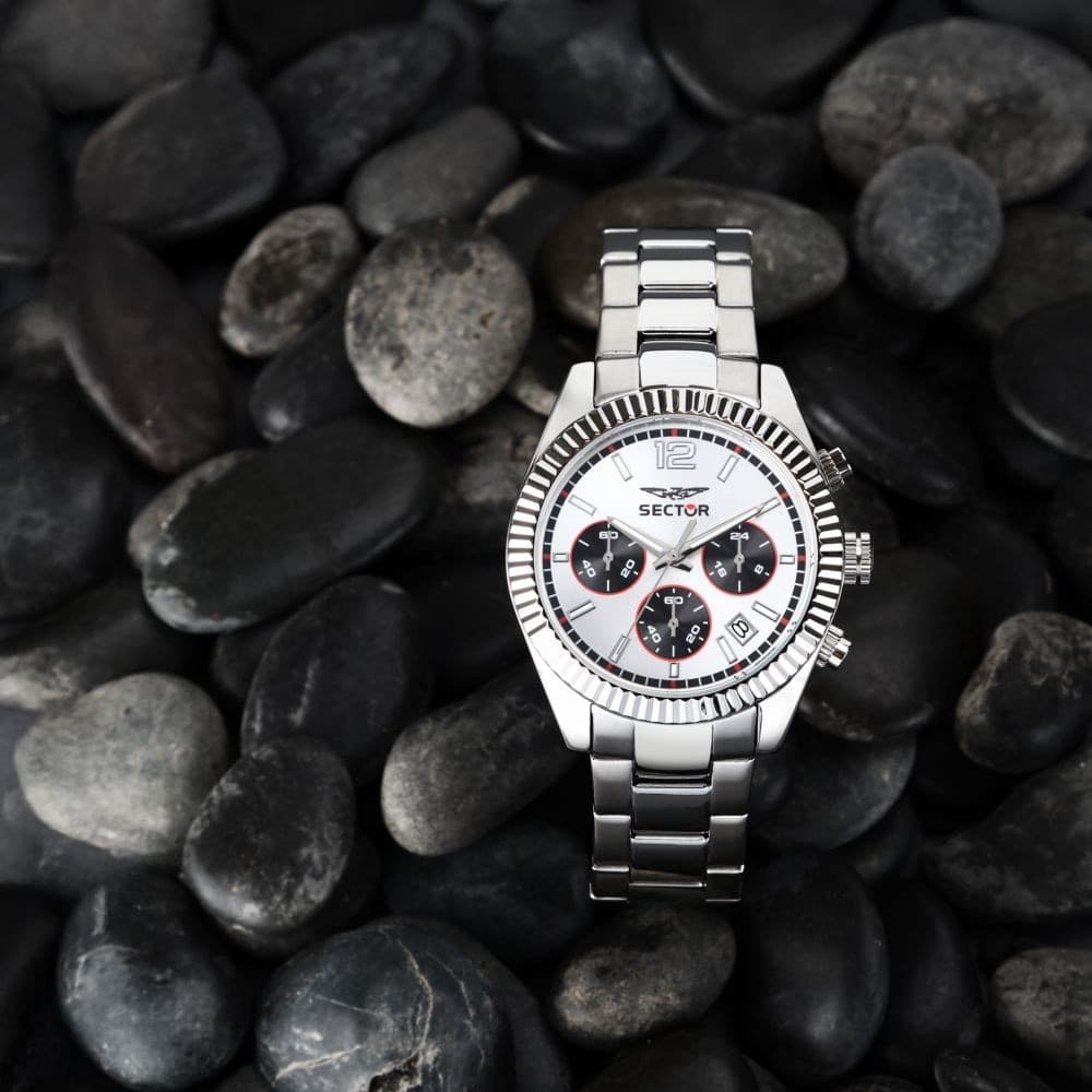Sector 240 – Orologio Uomo Acciaio Silver Cronografo (R3273640028) - 5
