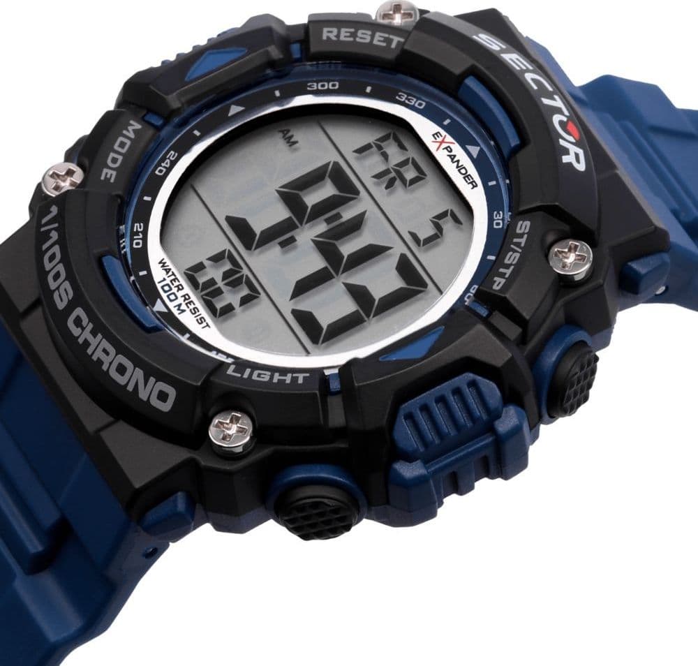 Orologio Sector EX-32 Digitale Uomo Blu (R3251544003) - 3