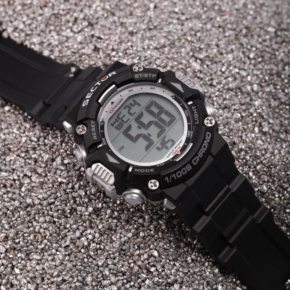 Sector EX-32 – Orologio Digitale Uomo Nero (R3251544001) - 7