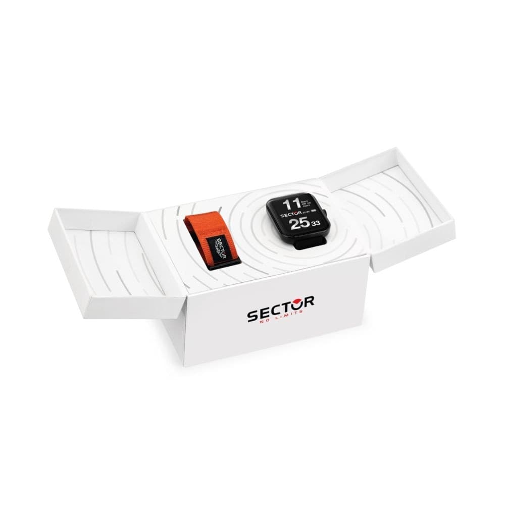 Sector S-03 Pro Light – Smartwatch Unisex Nero con Cinturino Tessuto (R3253171501) - 8