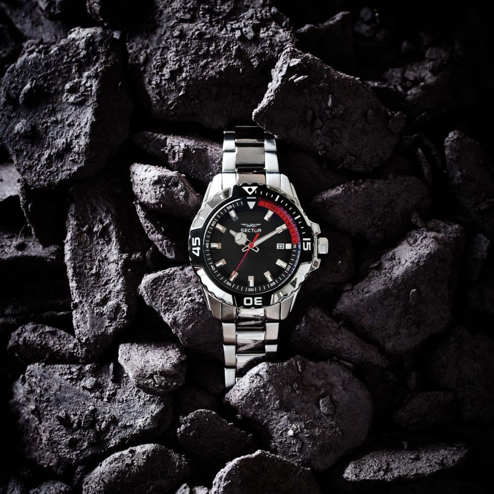 Orologio Sector Legend Uomo Nero Quarzo (R3253135001) - 5