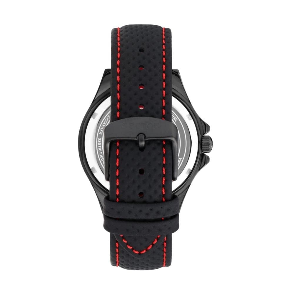 Orologio Sector 230 Uomo Nero Pelle Nera (R3251161060) - 4