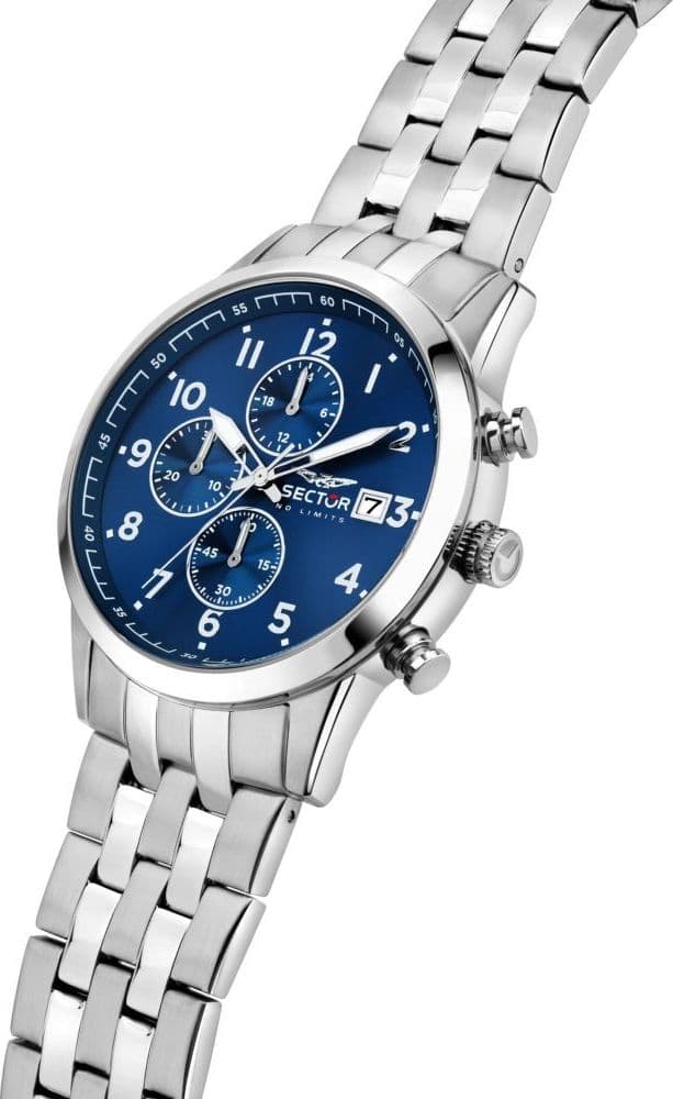 Orologio Sector 660 Uomo Blu Cronografo (R3273617007) - 2