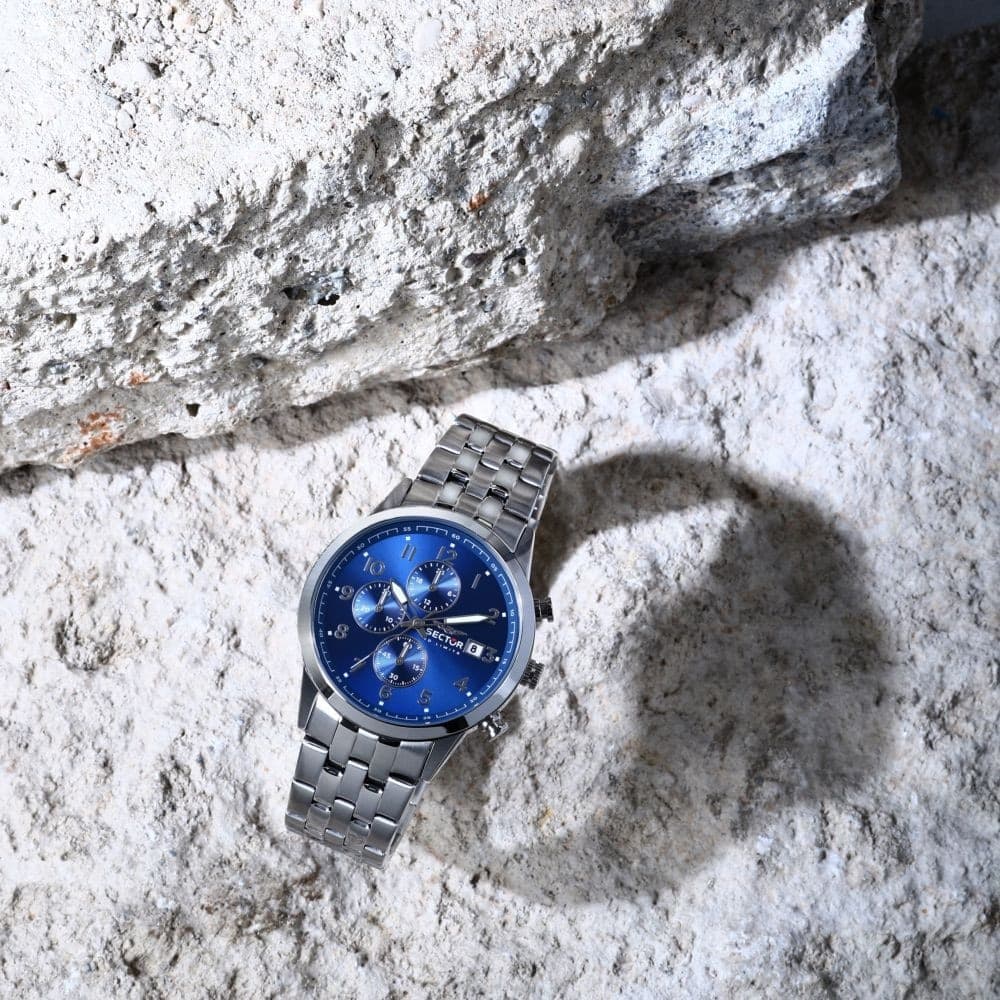 Orologio Sector 660 Uomo Blu Cronografo (R3273617007) - 5