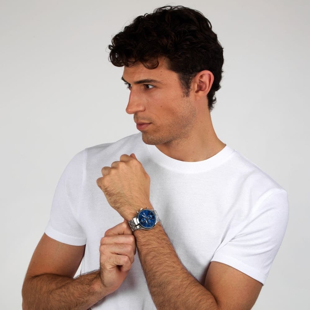 Orologio Sector 660 Uomo Blu Cronografo (R3273617007) - 6