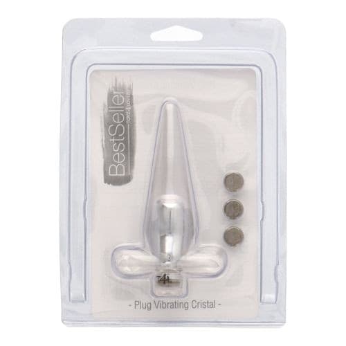 Bestseller - plug vibrante anale Plug Crystal di Toyz4Lovers - 4
