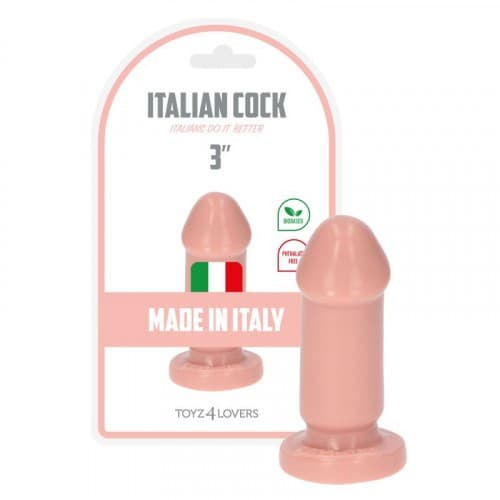 Dildo fallo anale Italian Cock 3" Toyz4Lovers - 15