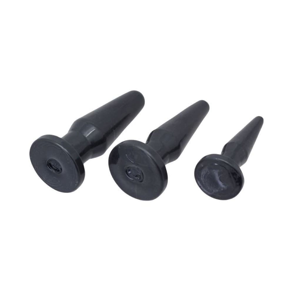Kit di 3 Anal Plug Timeless di colore viola Toyz4Lovers - 4