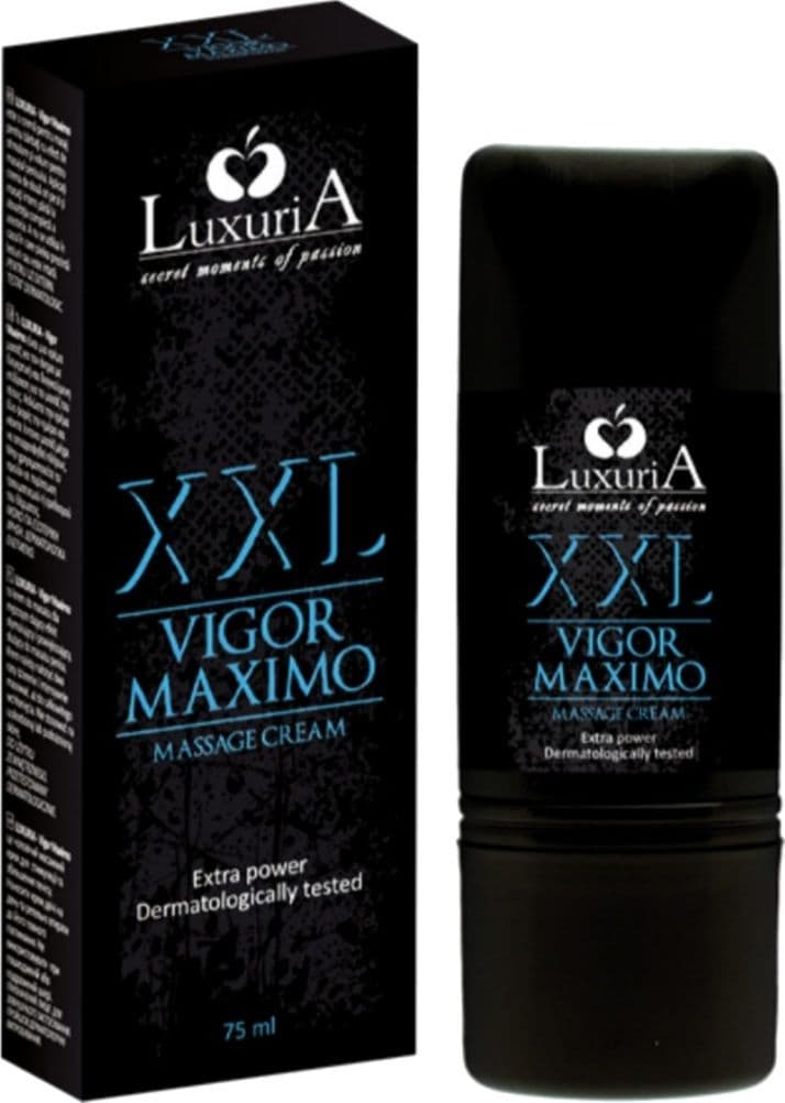 Gel sviluppatore pene Vigor Maximo XXL 75 ml Luxuria - 2