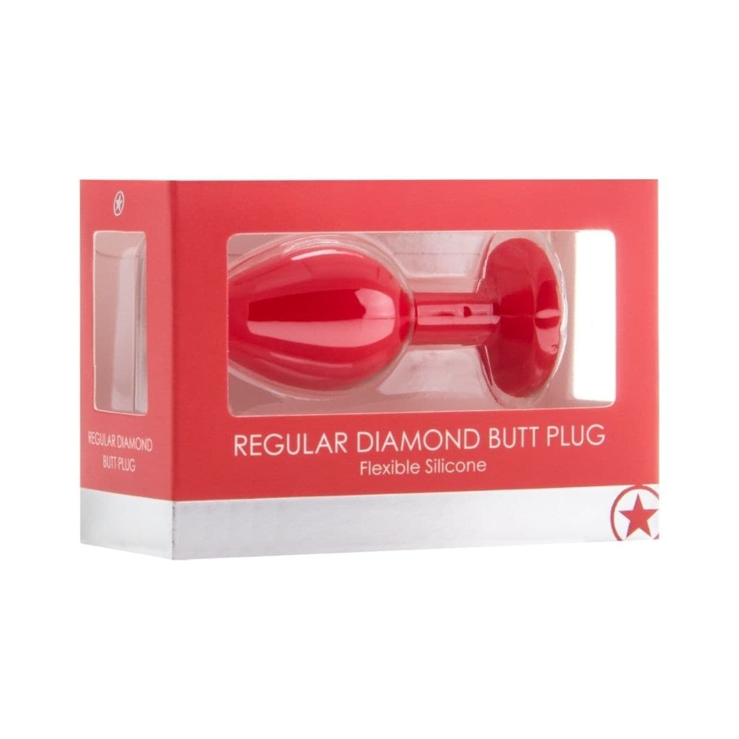 Butt plug dilatatore anale Regular Diamond Ouch! - 2