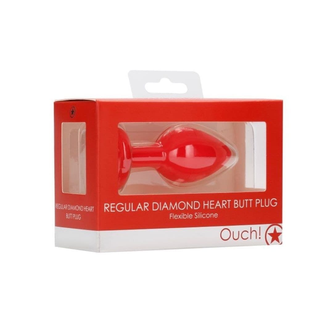 Butt plug dilatatore anale Regular Diamond Ouch! - 3