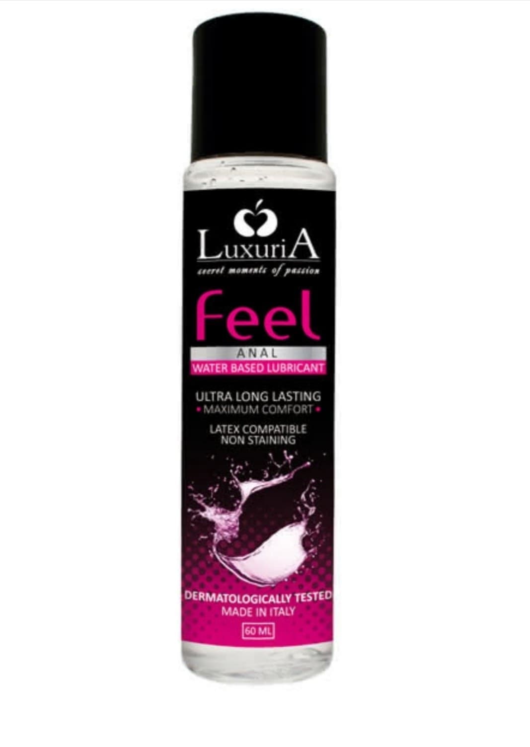 Luxuria lubrificante anale a base di acqua Feel Anal 60 ml - 2