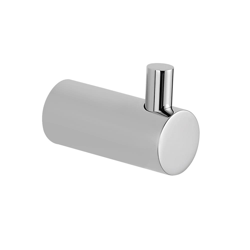 Appendiabiti a Muro da Parete in Ottone Magnolia Cromato Accessori Bagno - 2