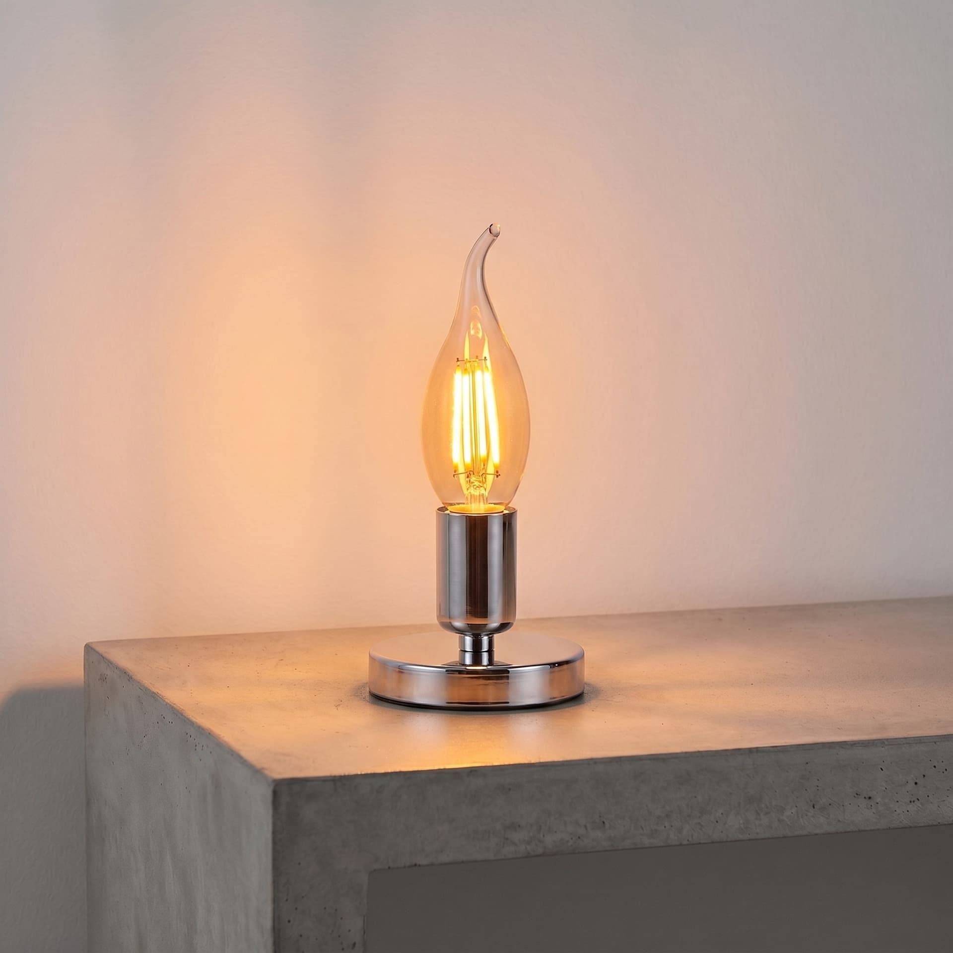 Lampadina LED E14 Design Colpo di Vento Soffio 2.3W