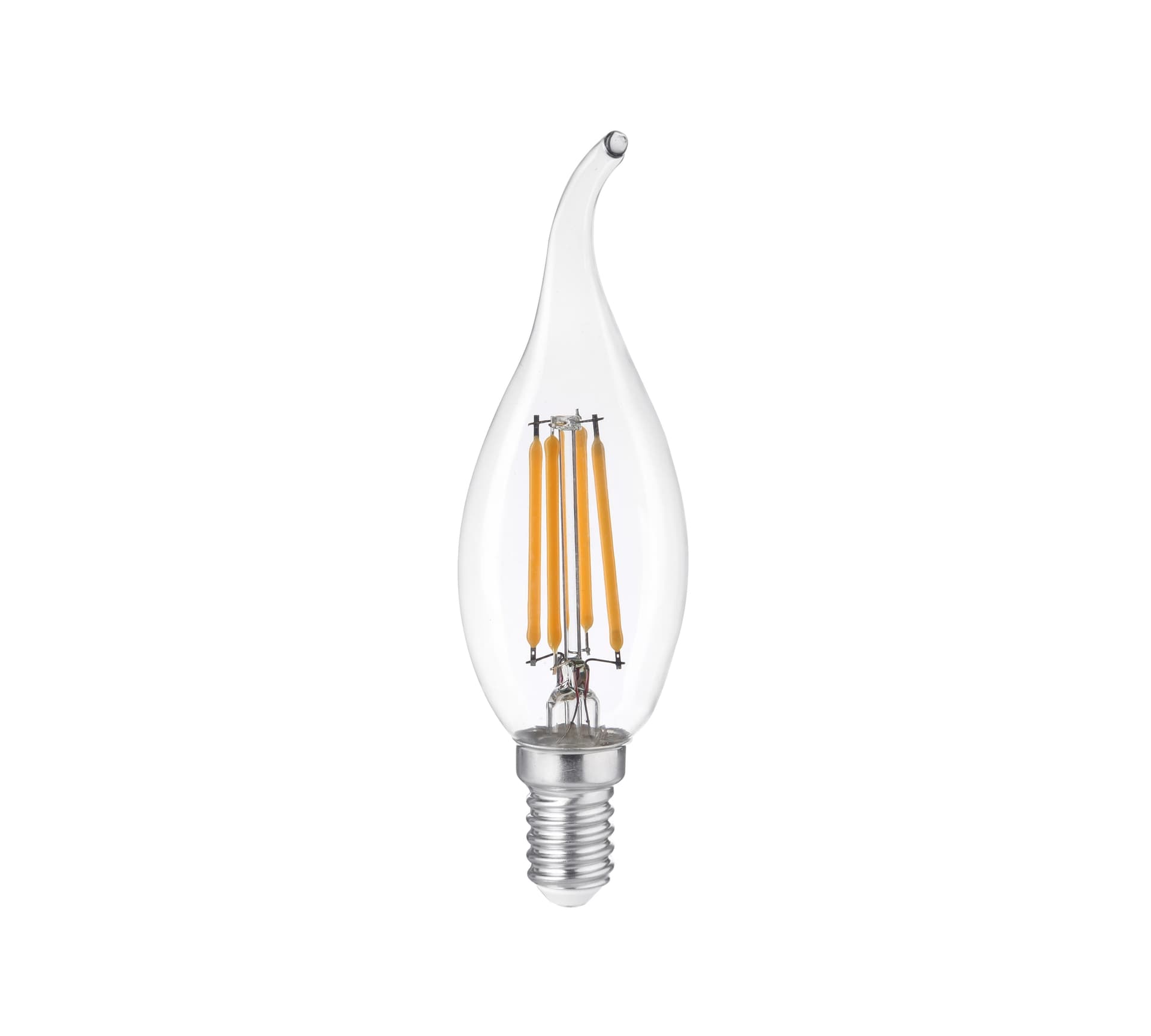 Lampadina LED E14 Classe A Filamento Soffio 2.3W Luce Calda - 2