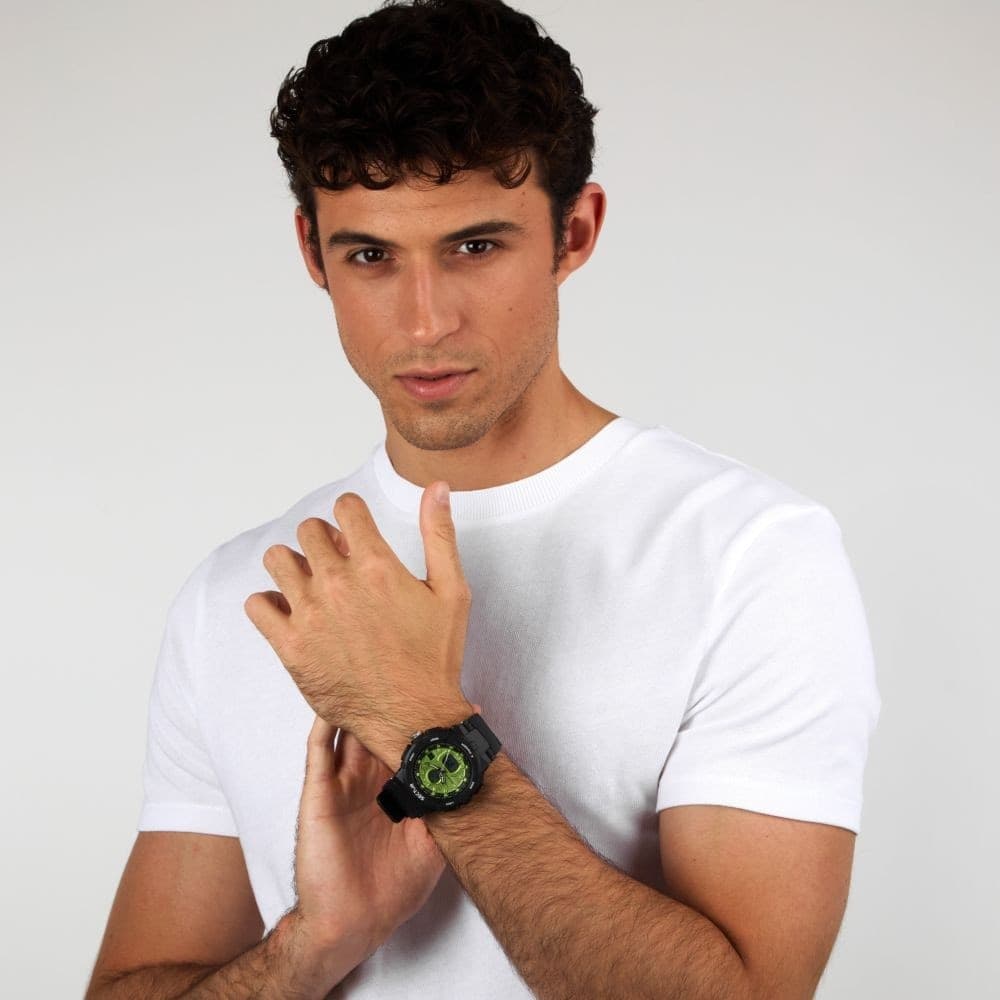 Orologio Sector Ex-09 Uomo Verde Digitale Analogico (R3251296006) - 6