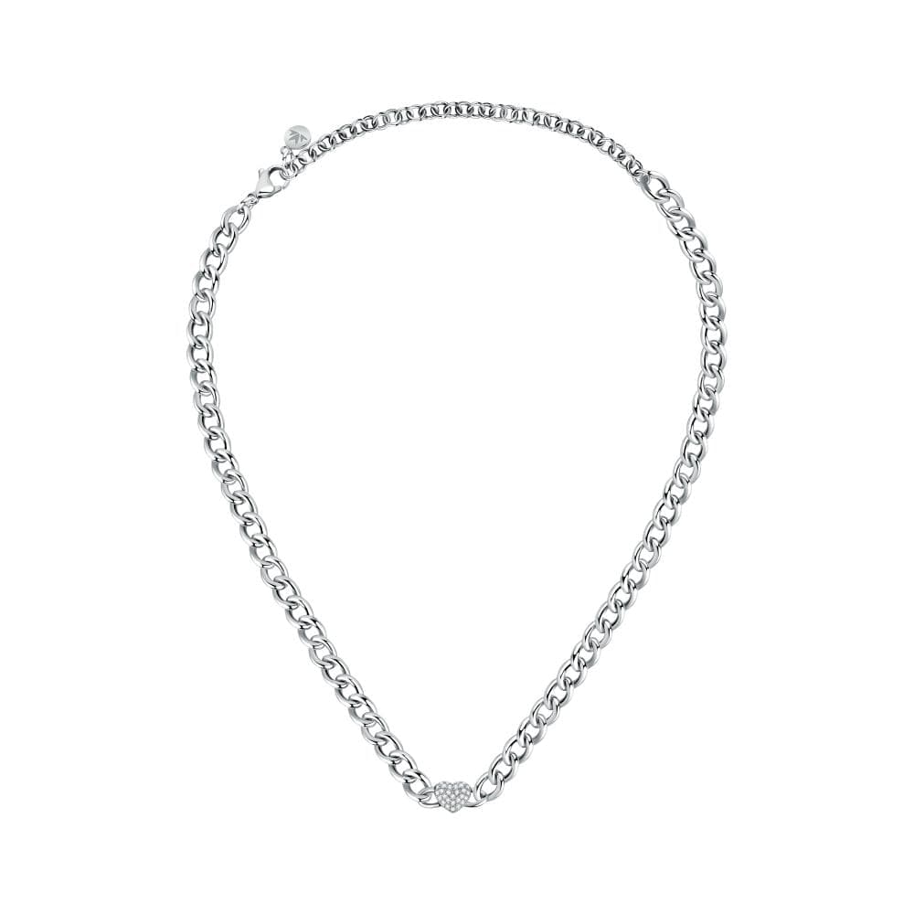Collana MORELLATO donna Incontri acciaio / cuore strass - 2