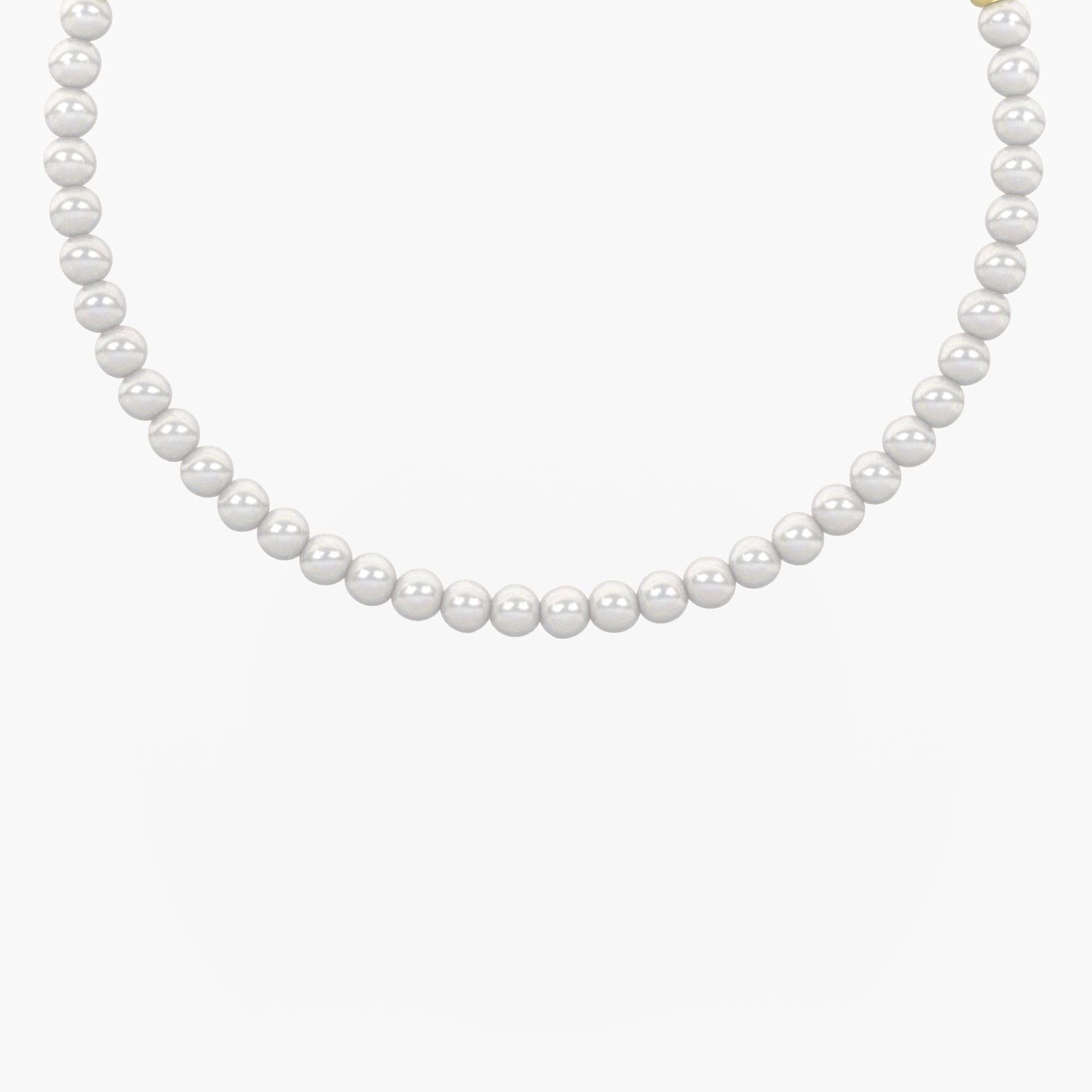 Kidult -  Bracciale componibile dorato con perle conchiglia SeÑorita - 3