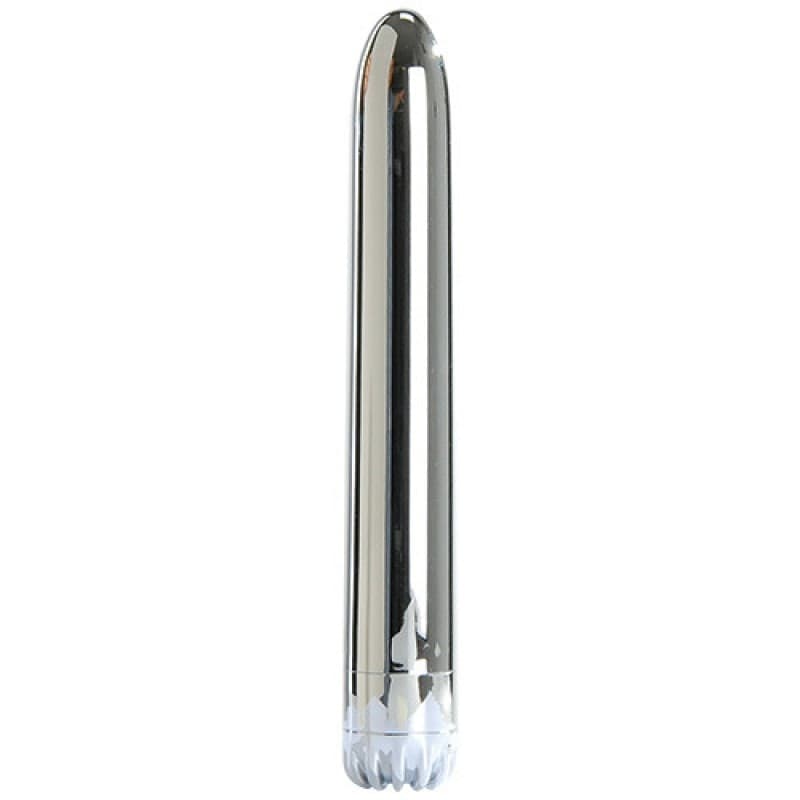 Vibratore vaginale classico Specchio Medium Argento - 2
