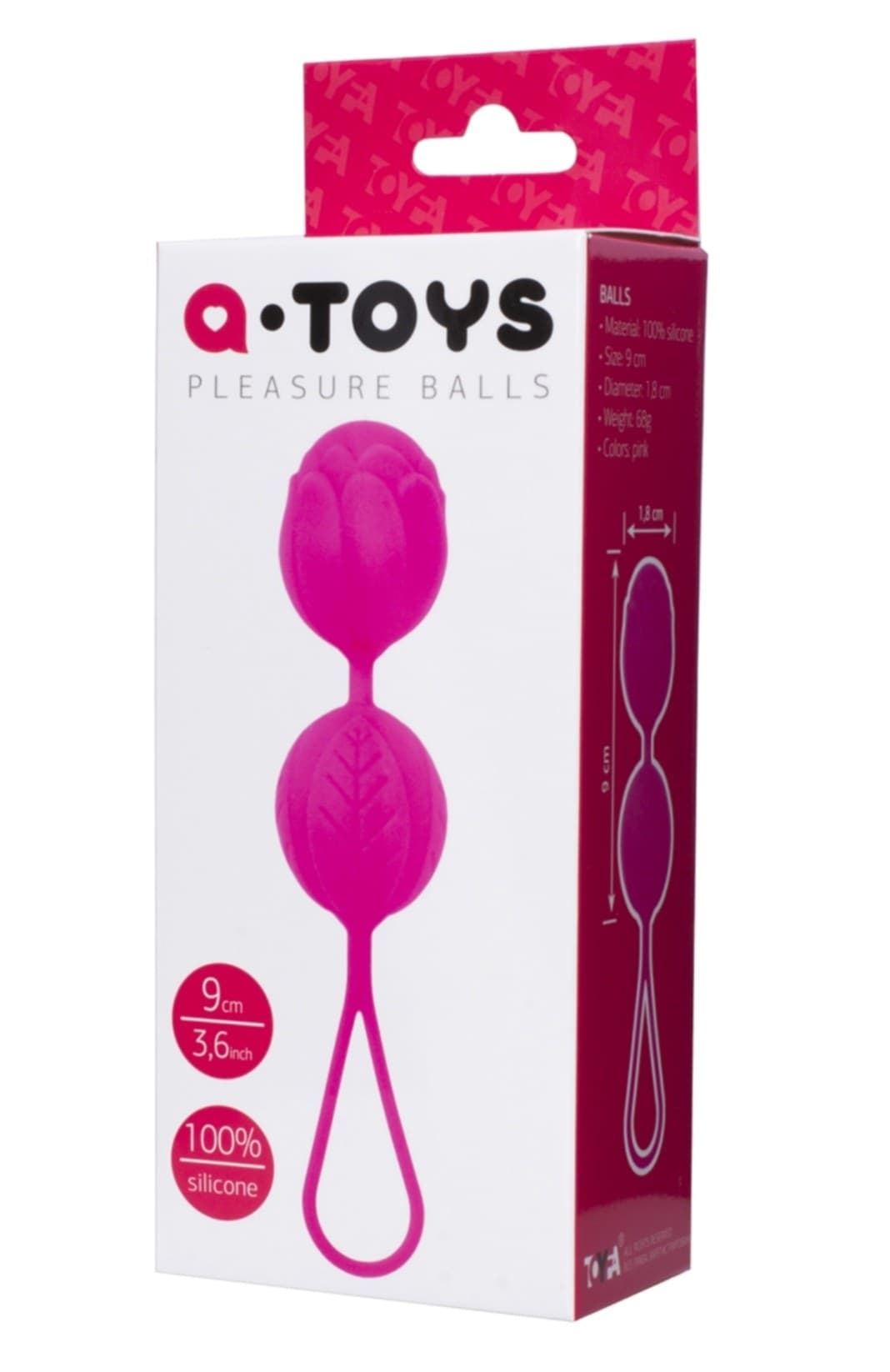 Palline vaginali Duo Kegel Pleasure Balls di A-Toys - 2