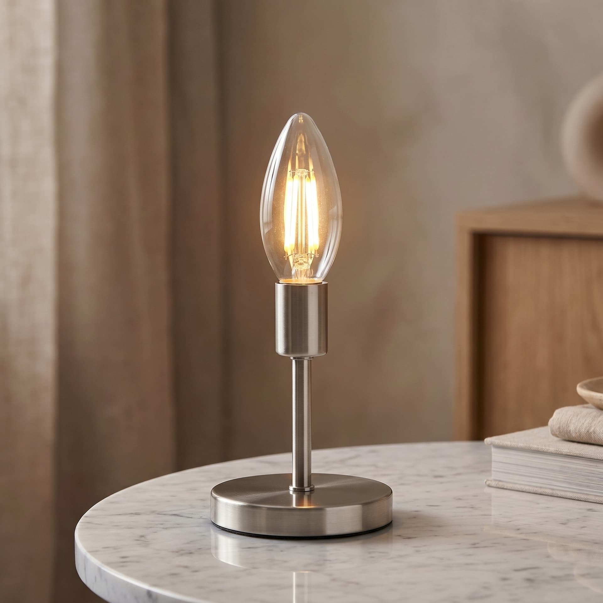 Lampadina LED E14 2.3W Alta Resa Forma Candela Luce Calda - 2