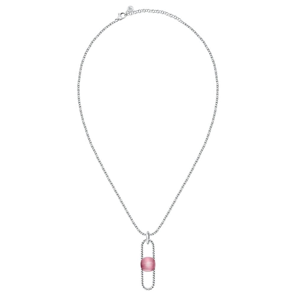 Pendente MORELLATO donna 1930 acciaio cat-eye rosa - 2