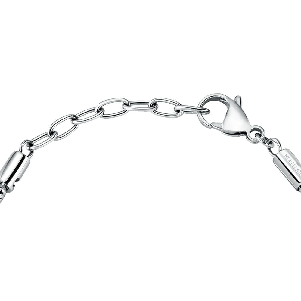 Bracciale MORELLATO uomo Drops acciaio Albero Vita / Nero - 2