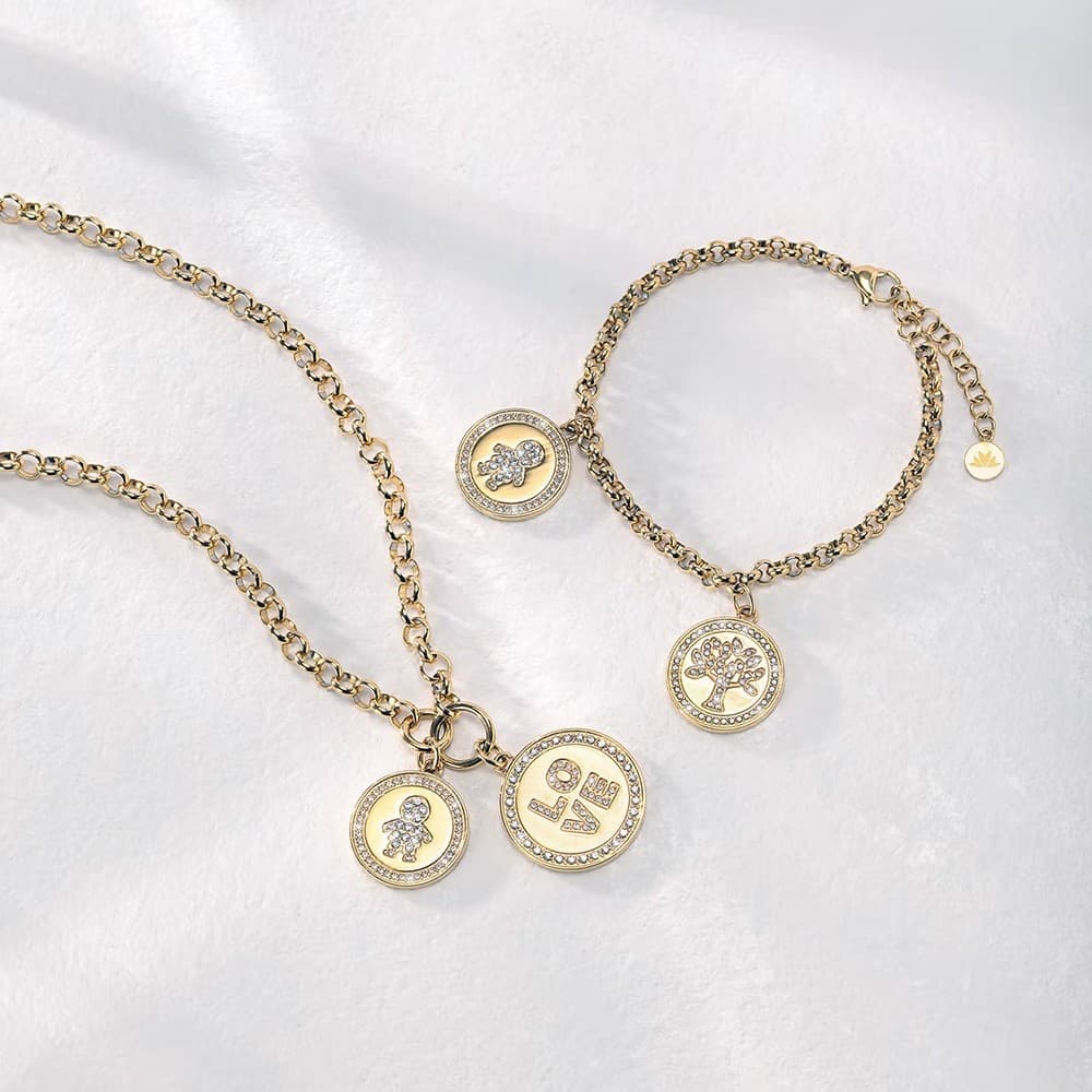 Special Set MORELLATO Love collana / bracciale dorato bimbo / albero vita - 2