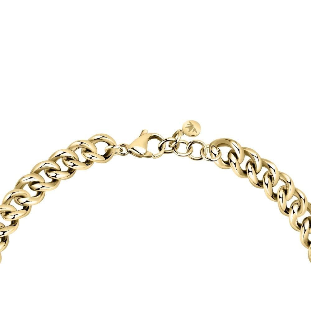 Collana MORELLATO donna Unica dorata pavé (SATS07) - 3