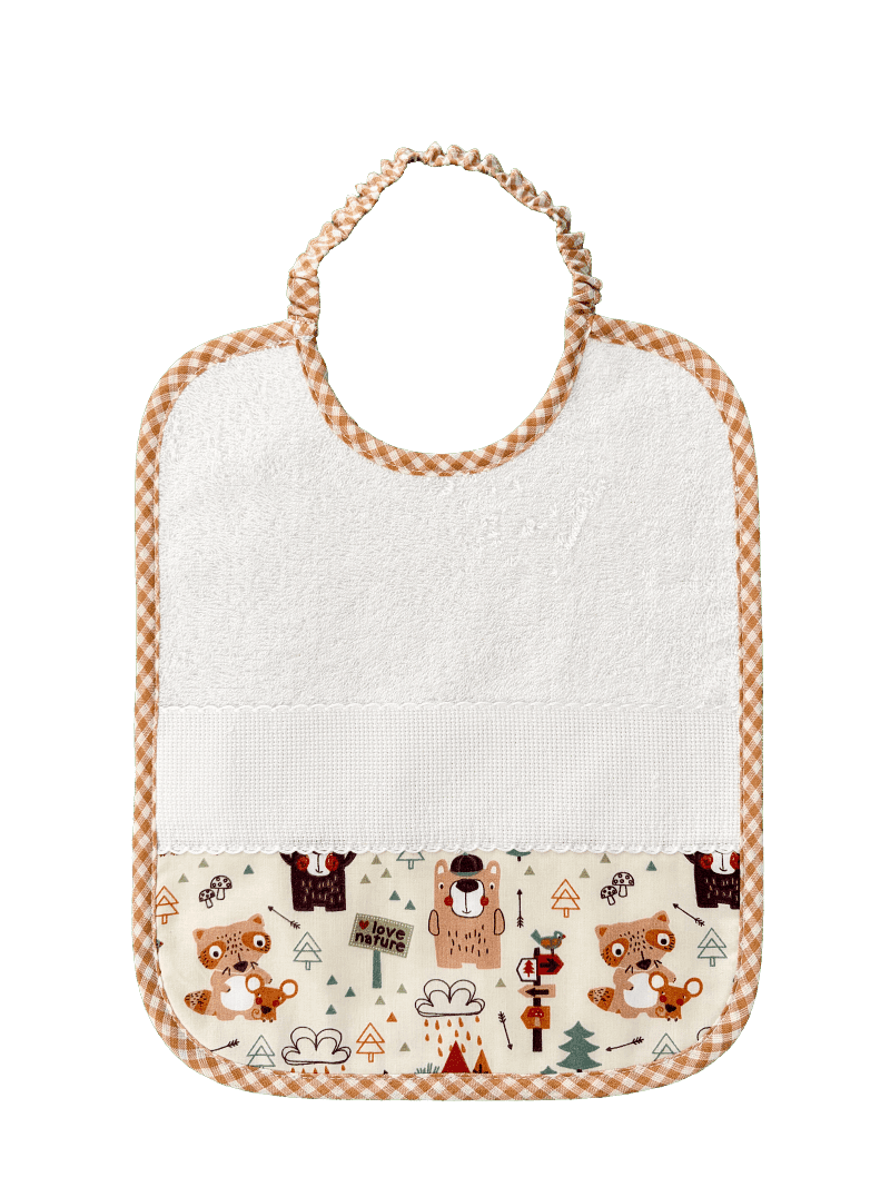 Set accessori asilo da ricamo 3 pezzi bosco - 3