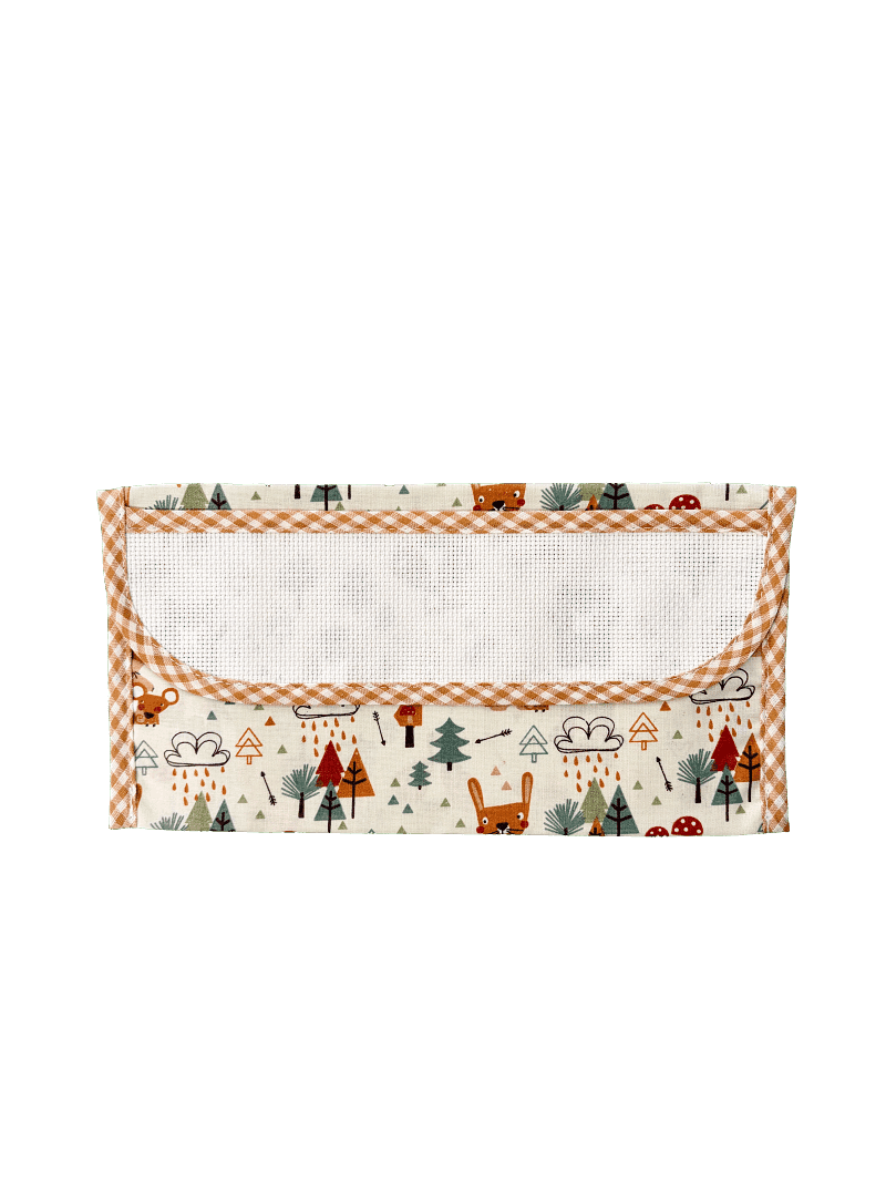 Set accessori asilo da ricamo 3 pezzi bosco - 4