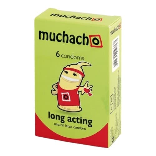 Profilattici Muchacho Long Acting 6 pz
