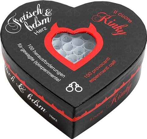 Cuore Kinky gioco erotico coppia - 2
