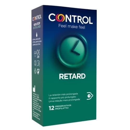 Preservativi ritardanti Control Adapta Retard Non Stop 12 pz - 2