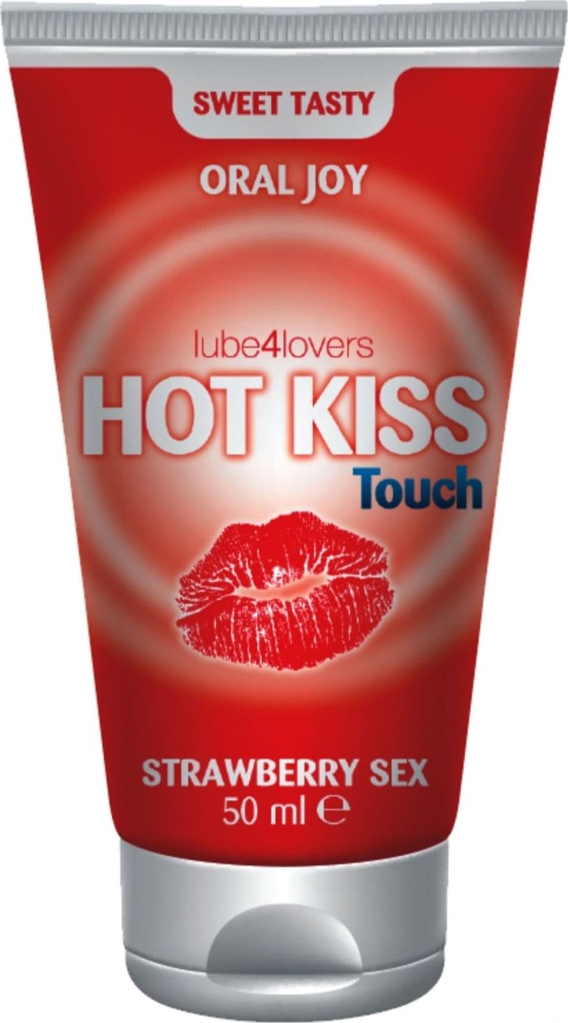 Gel Stimolante Hot Kiss Touch Strawberry 50 ml - 2