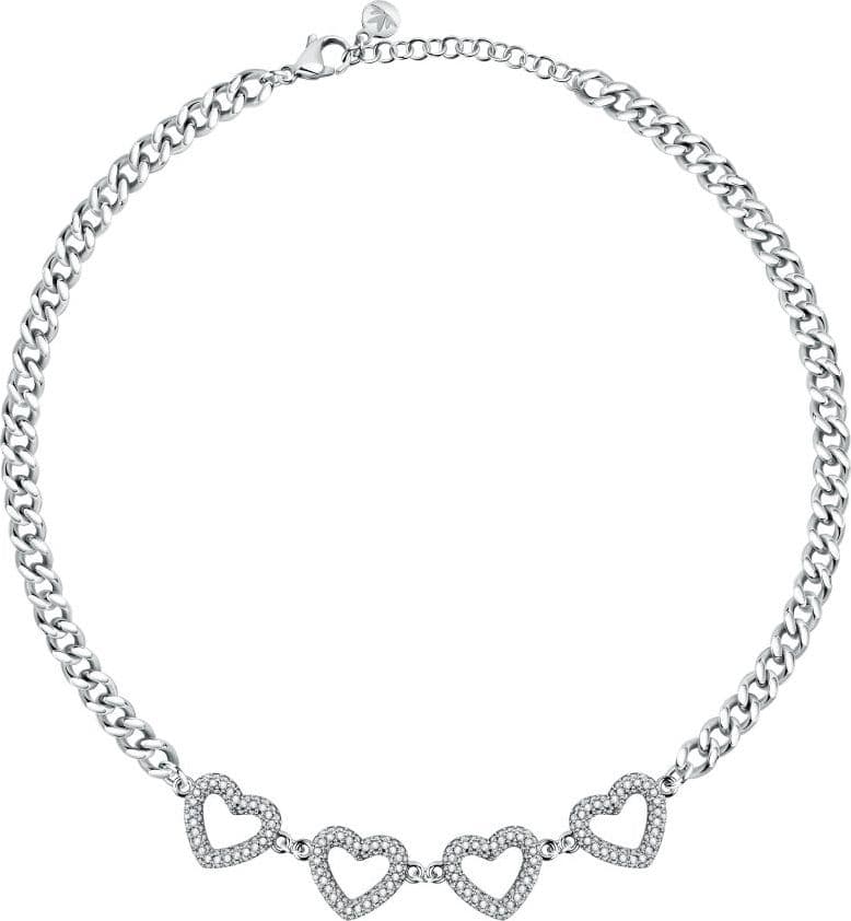 Collana MORELLATO donna Bagliori acciaio / cristalli bianchi - 2
