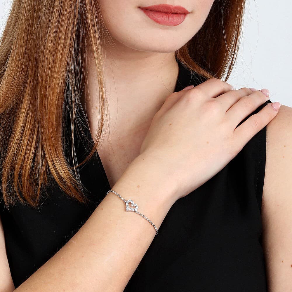 Bracciale MORELLATO donna Tesori argento 925 - cuore bianco - 6