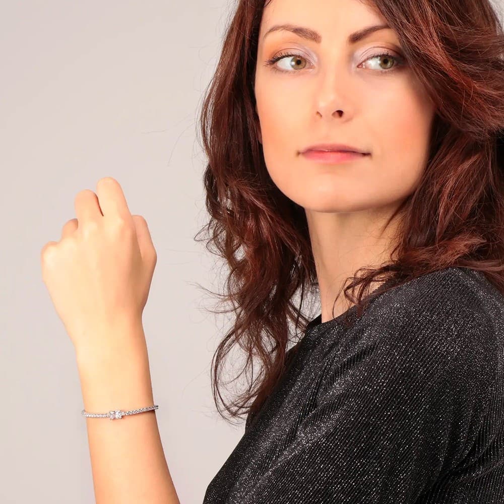 Bracciale MORELLATO donna Tesori argento 925 / cristalli (SAIW90) - 4