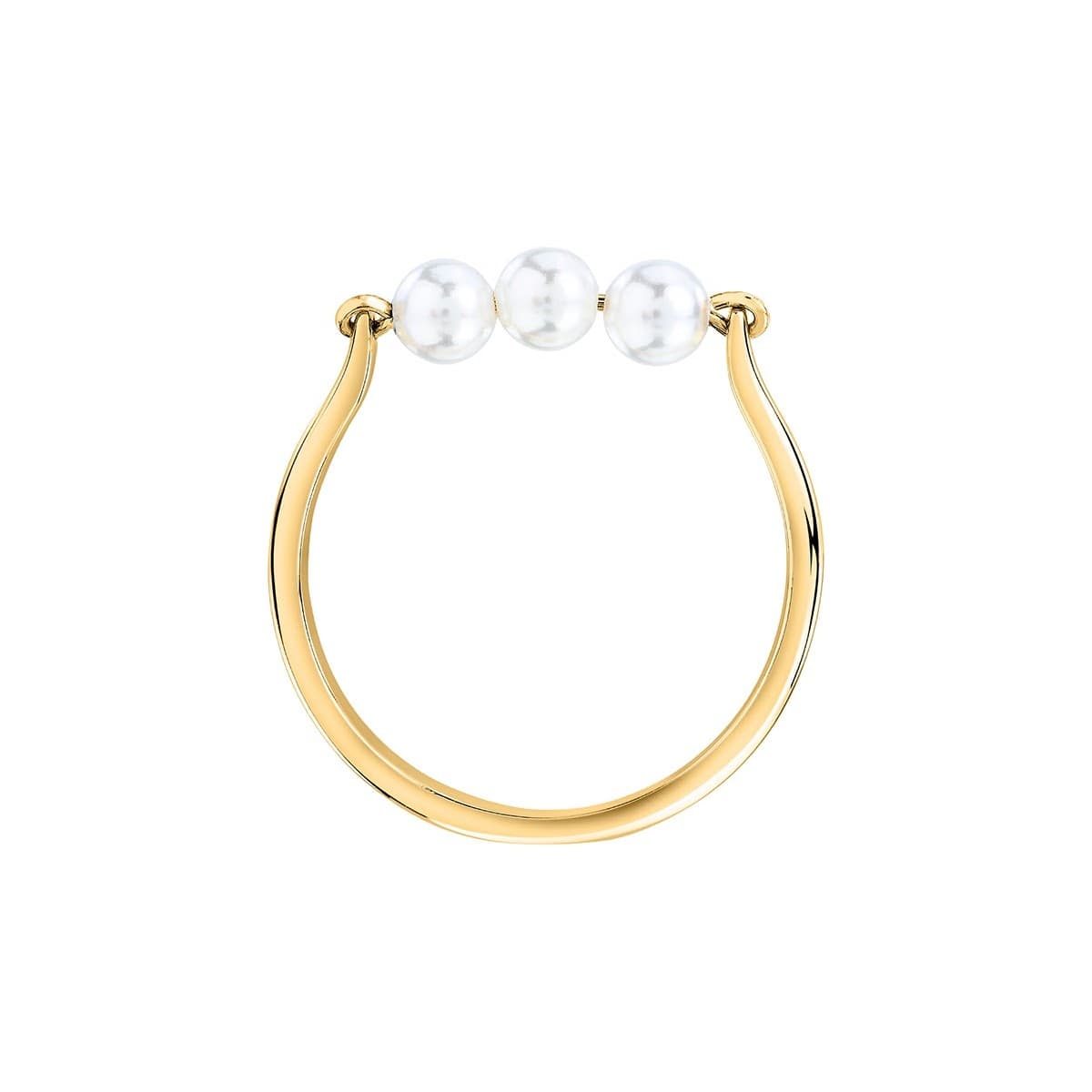 Anello MORELLATO donna Perle acciaio dorato / perle - 2
