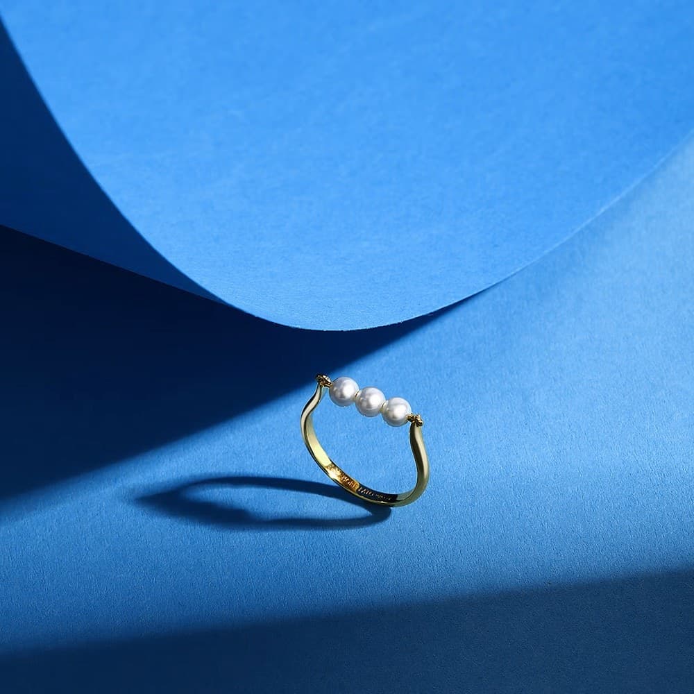 Anello MORELLATO donna Perle acciaio dorato / perle - 3
